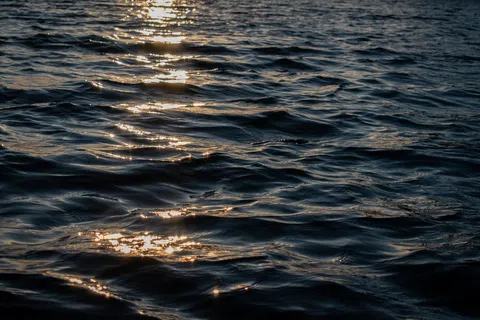 Sunset.